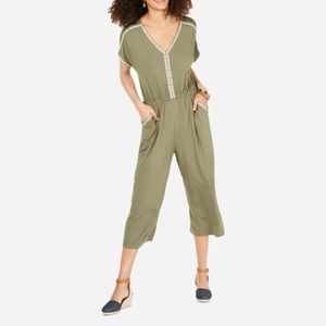 🌸New🌸Pocketed Casual Jumpsuit Style & Company XS